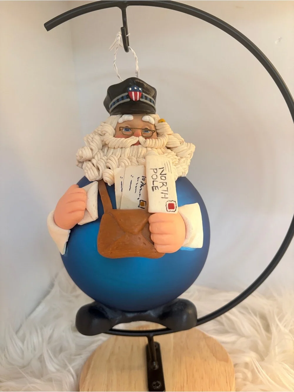 Dept 56 Special Delivery Santa freestanding ornament